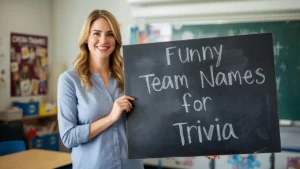 Funny Team Names for Trivia