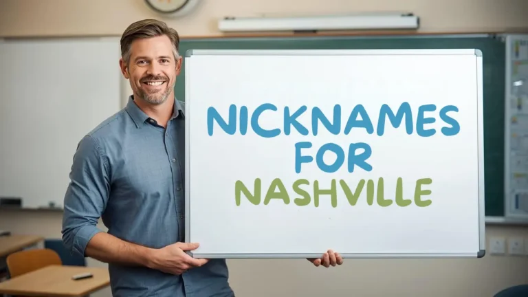Nicknames for Nashville