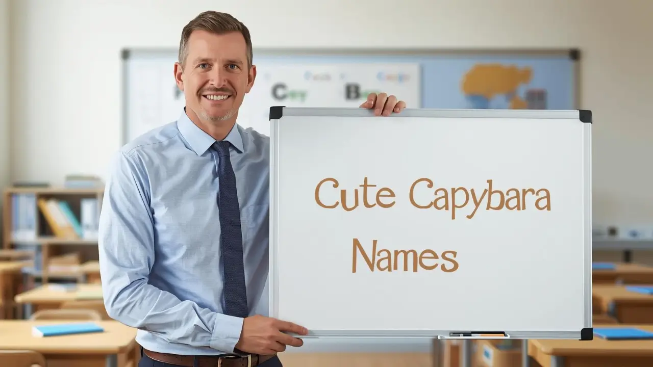 cute capybara names