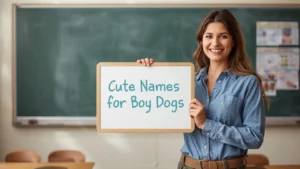cute names for boy dogs
