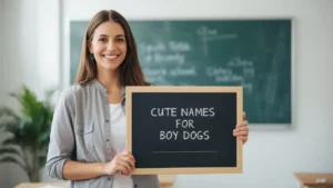 cute names for boy dogs