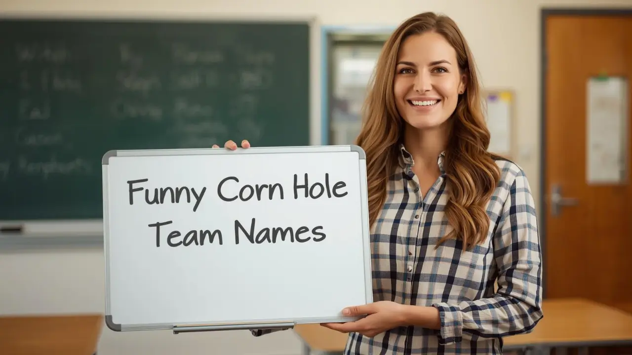 funny corn hole team names