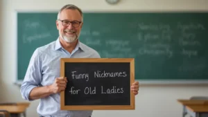 funny nicknames for old ladies