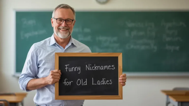 funny nicknames for old ladies