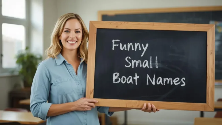 funny small boat names