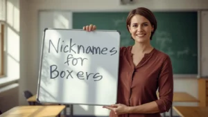 nicknames for boxers