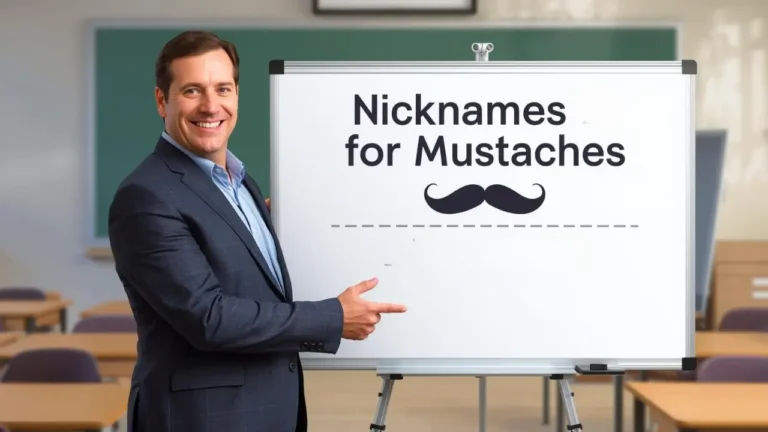 nicknames for mustaches