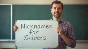 nicknames for snipers