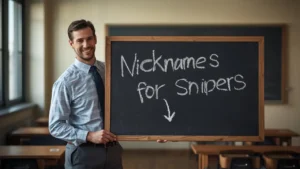 nicknames for snipers