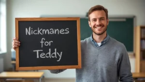 nicknames for teddy