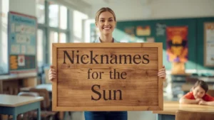 nicknames for the sun