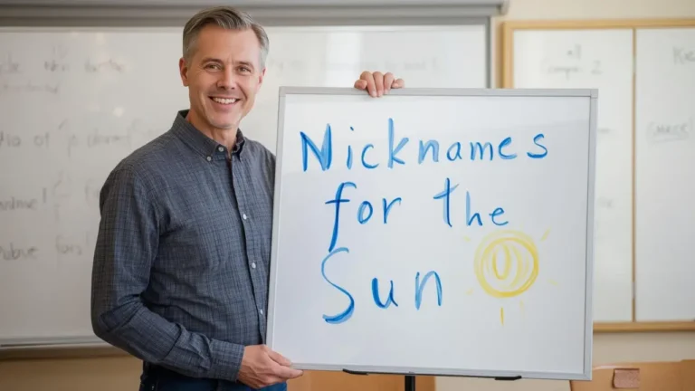 nicknames for the sun