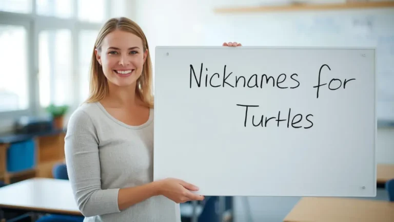 Nicknames for Turtles