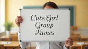 cute girl group names