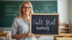 cute seal names