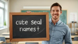 cute seal names