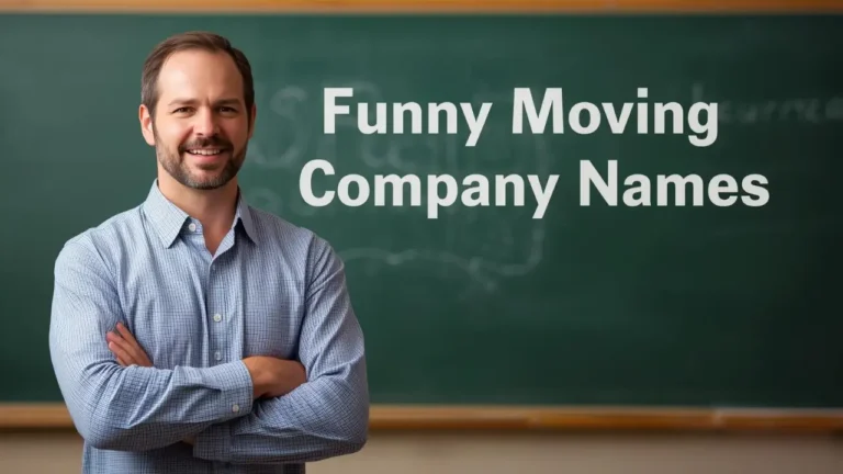funny moving company names