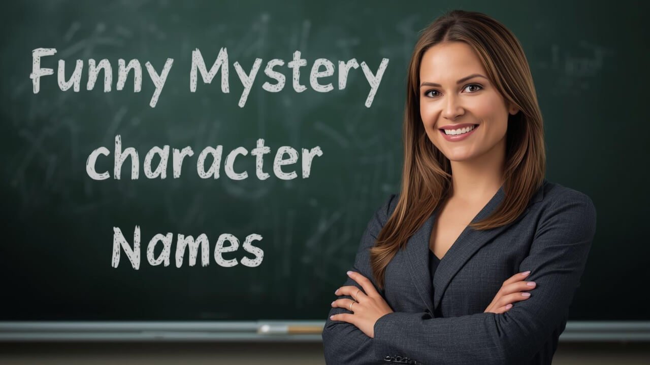 funny mystery character names