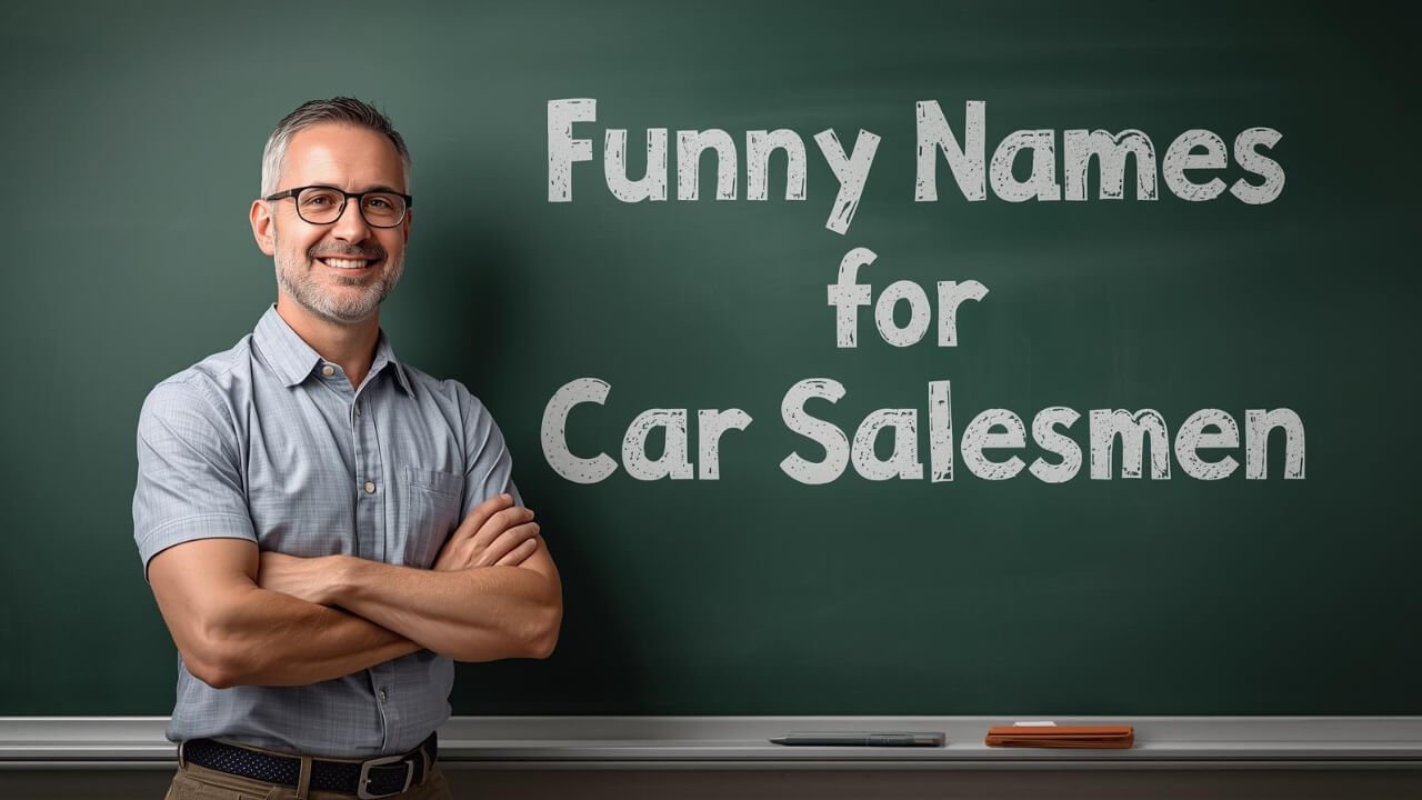 funny names for car salesman