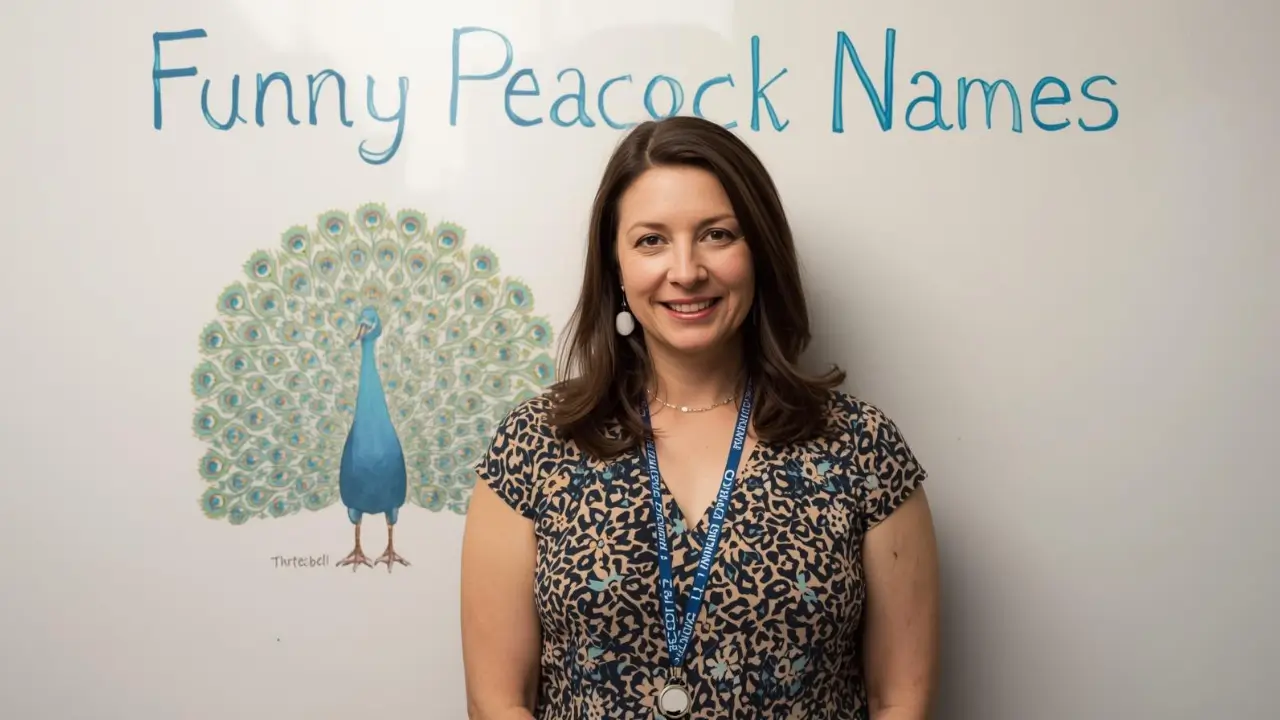 funny peacock names