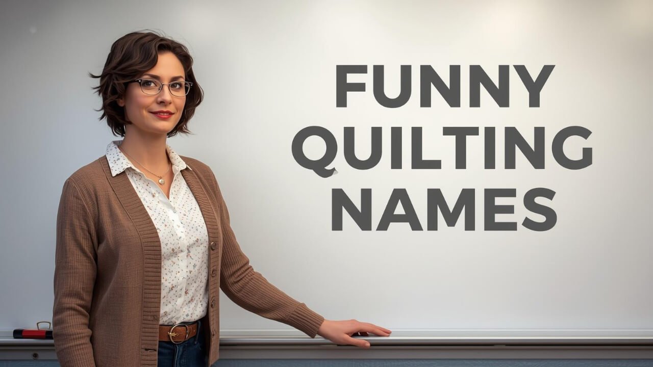 funny quilting names