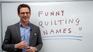 funny quilting names