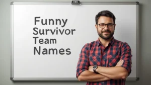 funny survivor team names