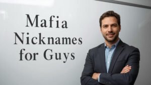 mafia nicknames for guys