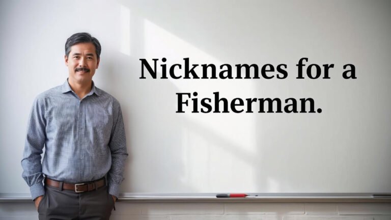 nicknames for a fisherman