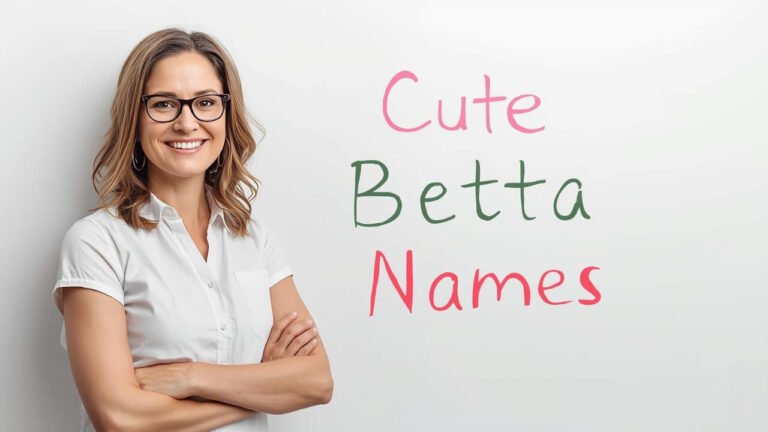 cute betta names