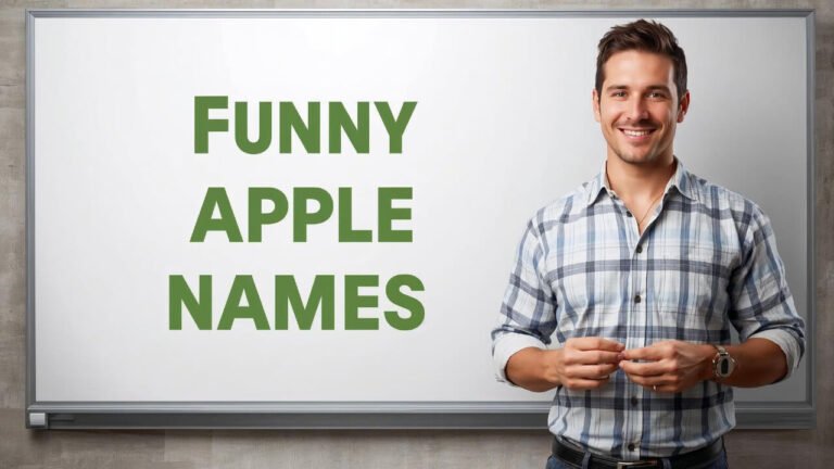 funny apple names