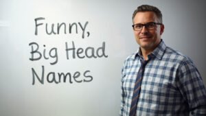 funny big head names