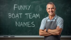 funny boat team names