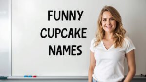 funny cupcake names