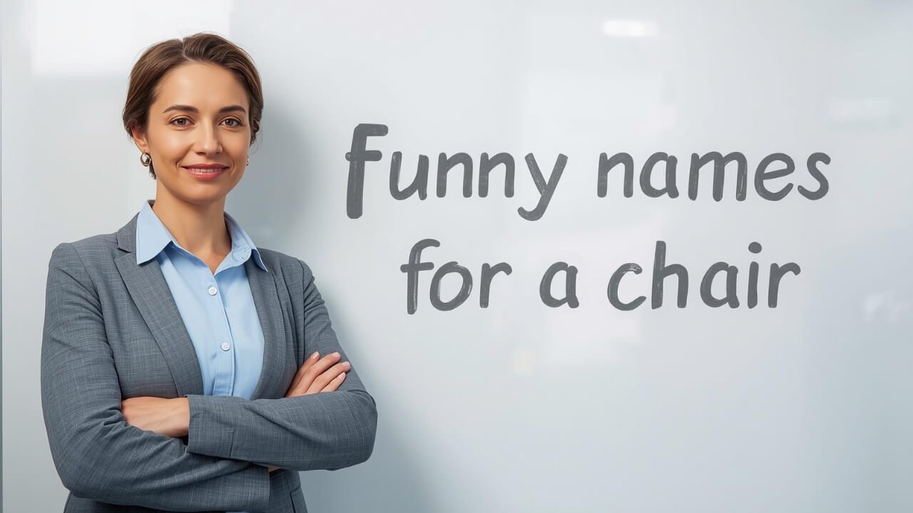 funny names for a chair