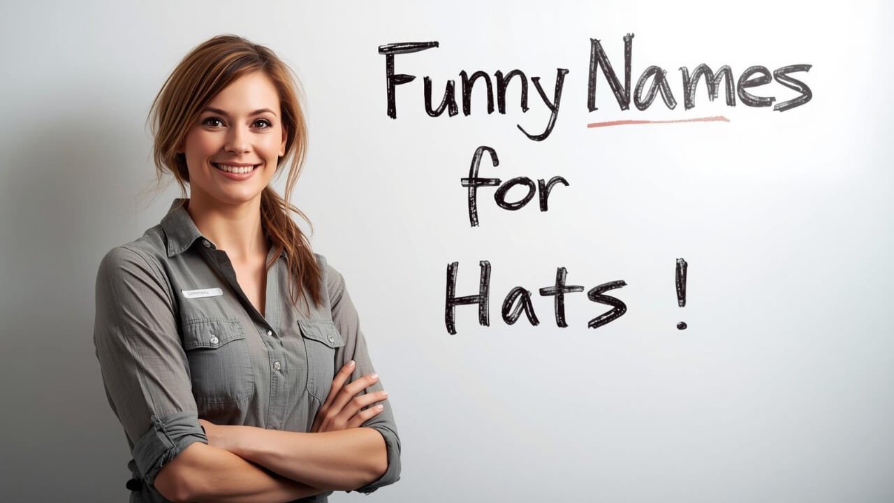 funny names for hats