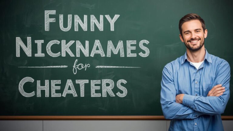 funny nicknames for cheaters