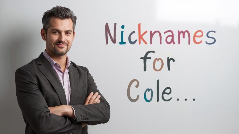 nicknames for cole