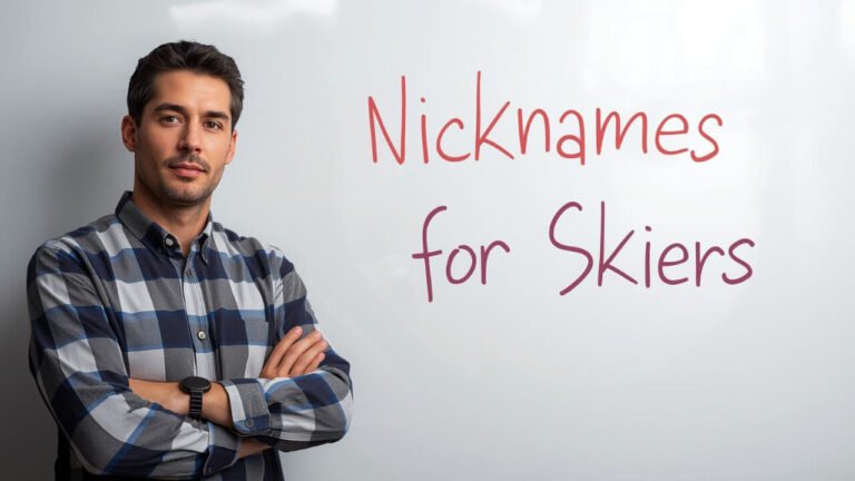 nicknames for skiers