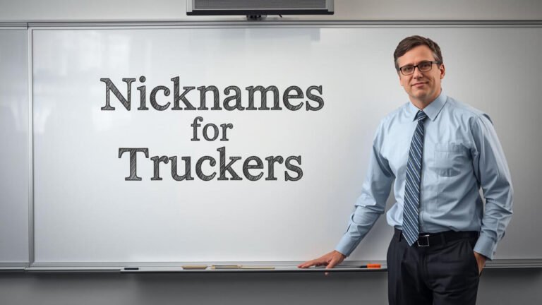 nicknames for truckers