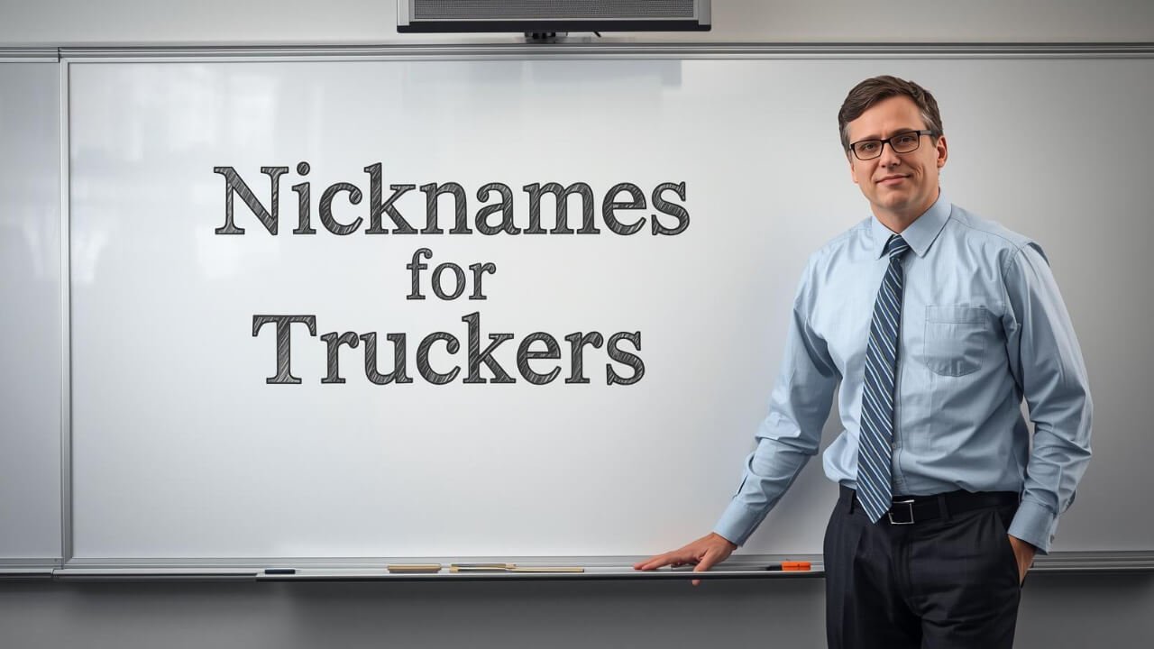 nicknames for truckers