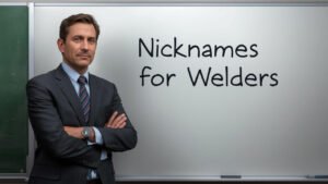 nicknames for welders