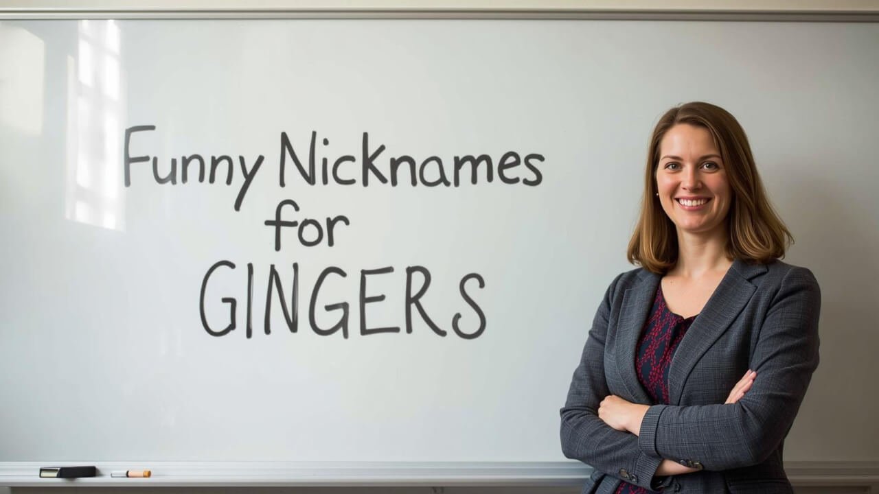 funny nicknames for gingers
