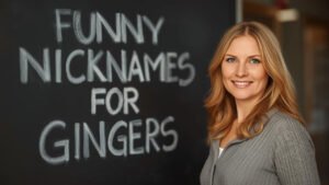 funny nicknames for gingers