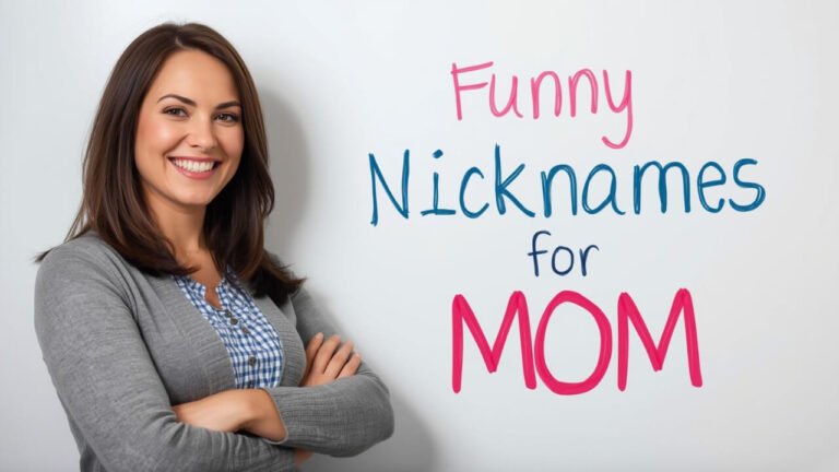 funny nicknames for mom