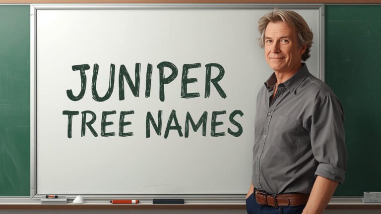 juniper tree names