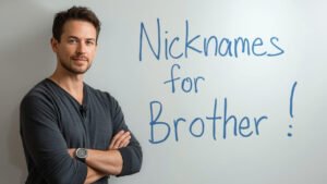 nicknames for brother
