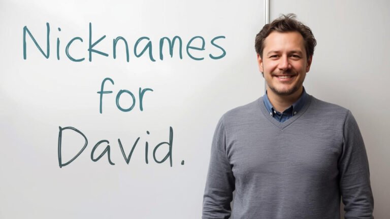 nicknames for david