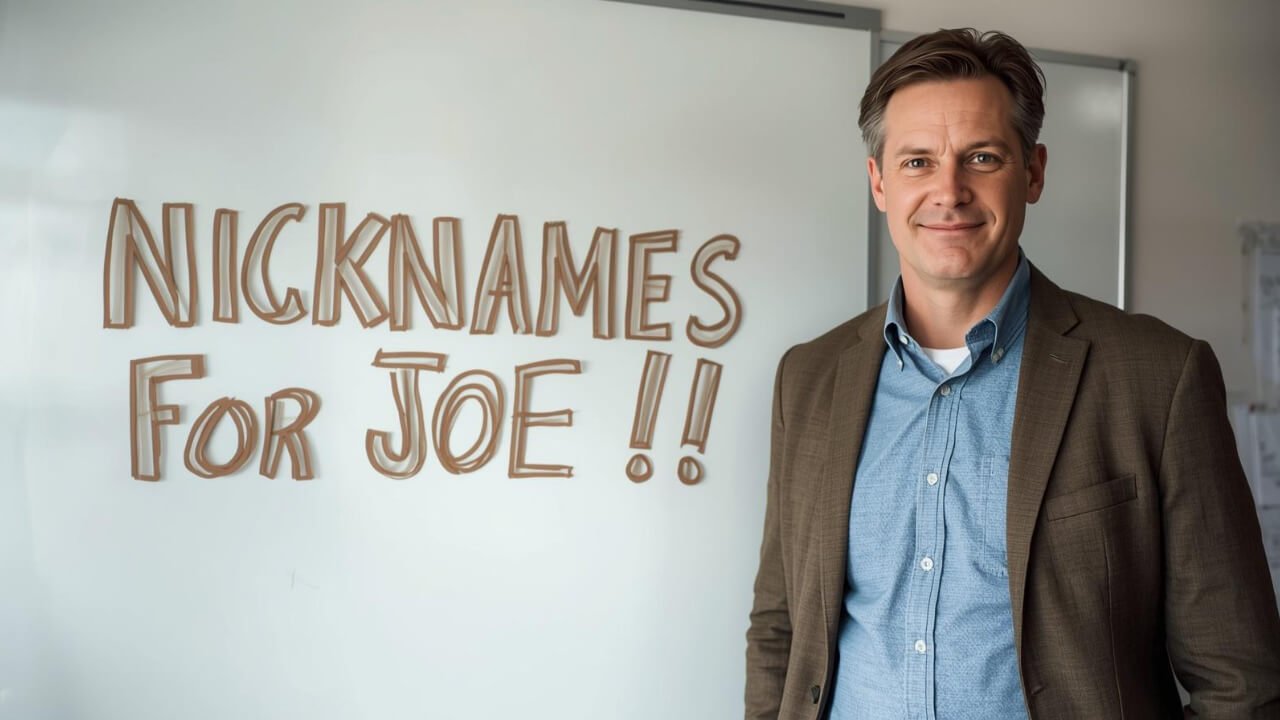 nicknames for joe