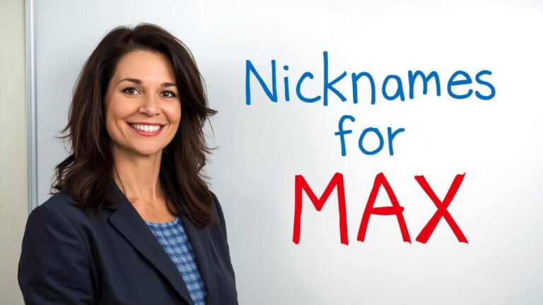 nicknames for max